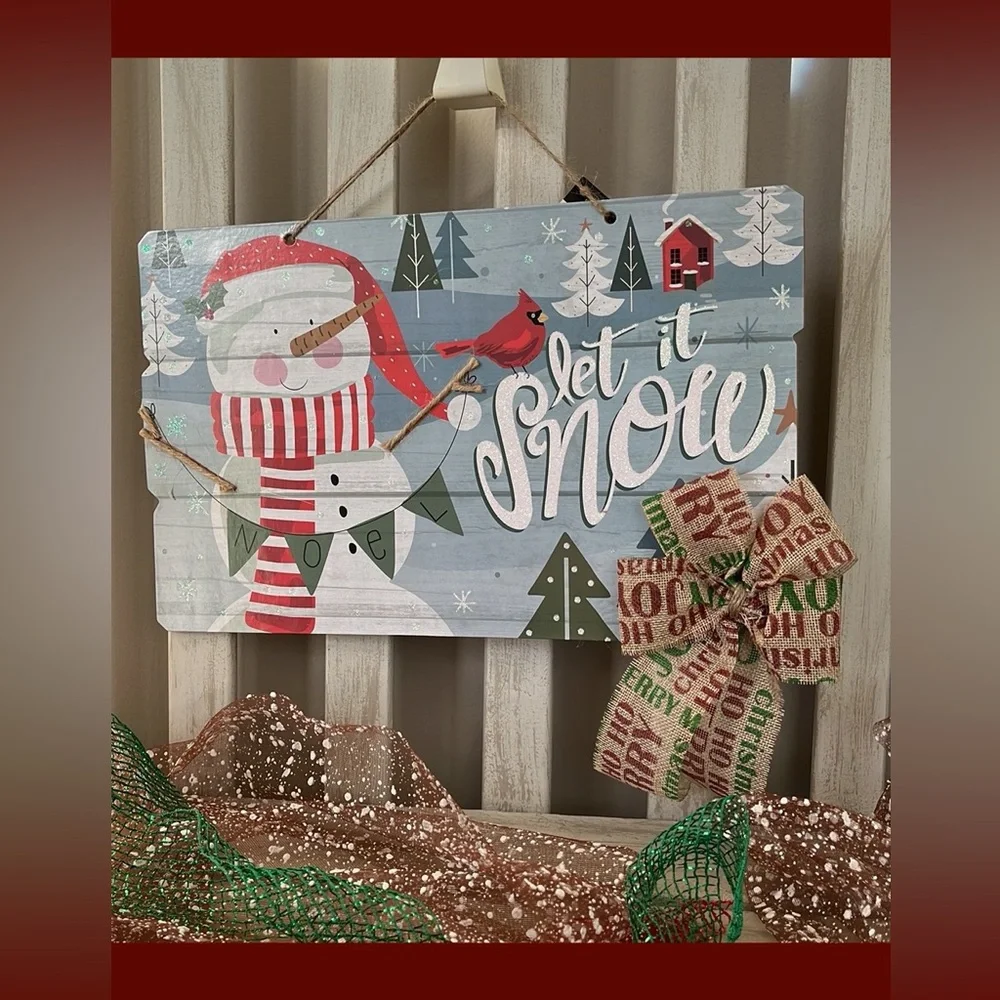 Clearance ~ Christmas Holiday Door-Wall Hanging 🎄🆕🎄 A 2 For $14 item